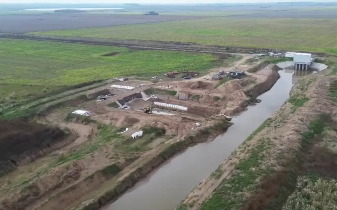 Estación Bombeo Norte – Avance de las Obras